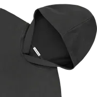 StringKing Men's Pima Cotton Hoodie - Sharp Fit, Black, Detail