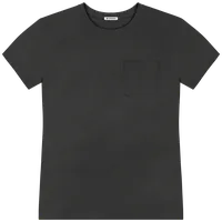 StringKing Men's Pima Jersey Pocket Tee - Sharp Fit, Black, Front
