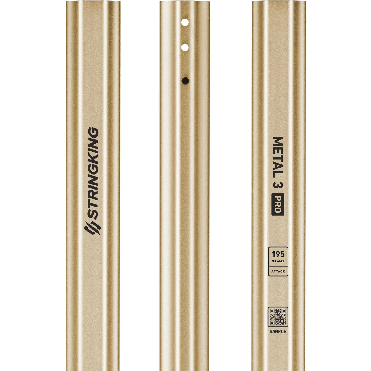 StringKing Men's Metal 3 Pro Attack - 195 Grams, Nickel, Top Section, Right, Front, Left