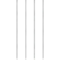StringKing Starter Defense Shaft - 52″, Silver, Full Length, Vertical, Right, Front, Left, Back