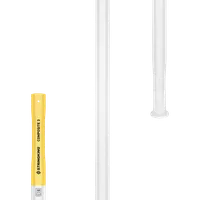 StringKing Composite 3 Faceoff - 155 Grams, White / Yellow, Vertical, Top Section Left, Middle, Bottom, Lax.co