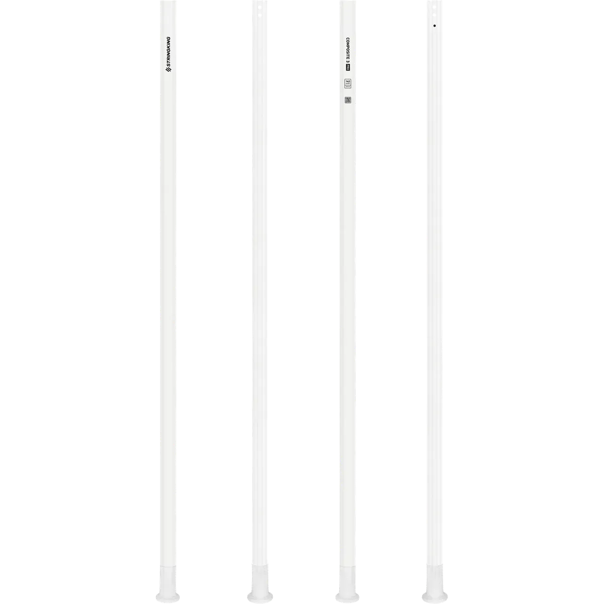 StringKing Composite 3 Pro Goalie - 142 Grams, White, Full Length, Vertical, Right, Front, Left, Back