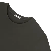 StringKing Men's Pima Jersey Tee - Relaxed Fit, Peat, Detail