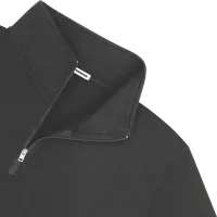 StringKing Men's Pima Cotton Quarter Zip - Sharp Fit, Black, Detail
