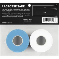 StringKing Lacrosse Tape - 2-Pack, White / Carolina, Packaged, Back