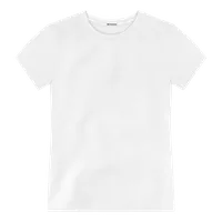 StringKing Men's Pima Jersey Tee - Sharp Fit, White, Front