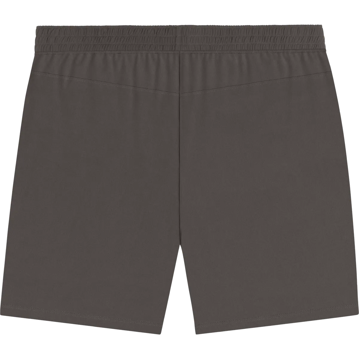StringKing Men's Nylon Game Shorts - Sharp Fit, Charcoal, Back