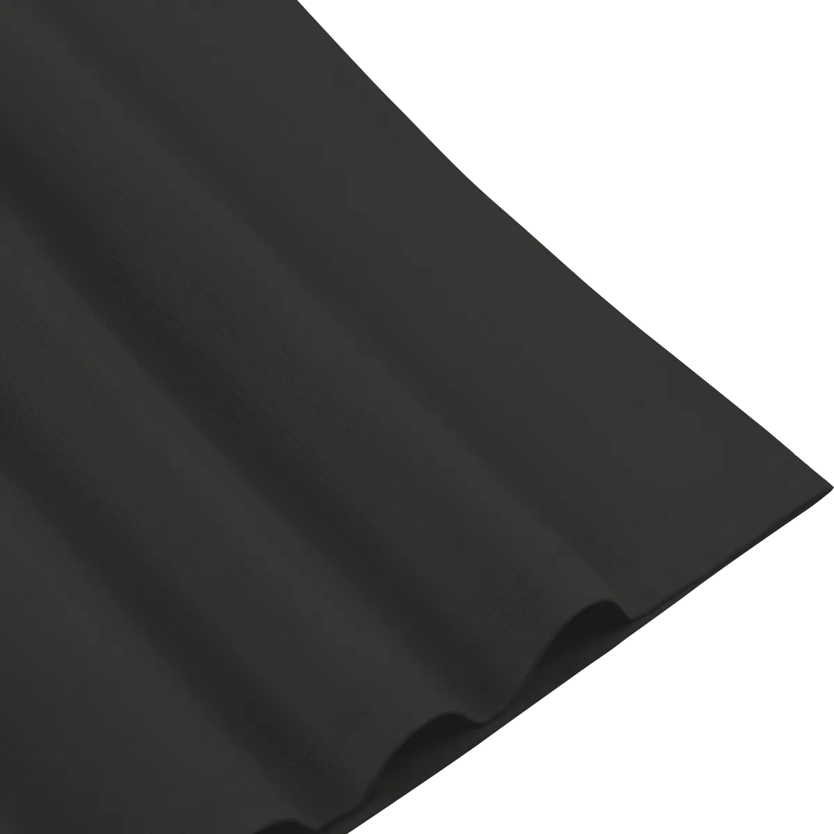 StringKing Men's StayCool Long Sleeve Polo - Sharp Fit, Black, Fabric