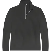 StringKing Men's StayWarm Quarter Zip - Sharp Fit, Black, Front