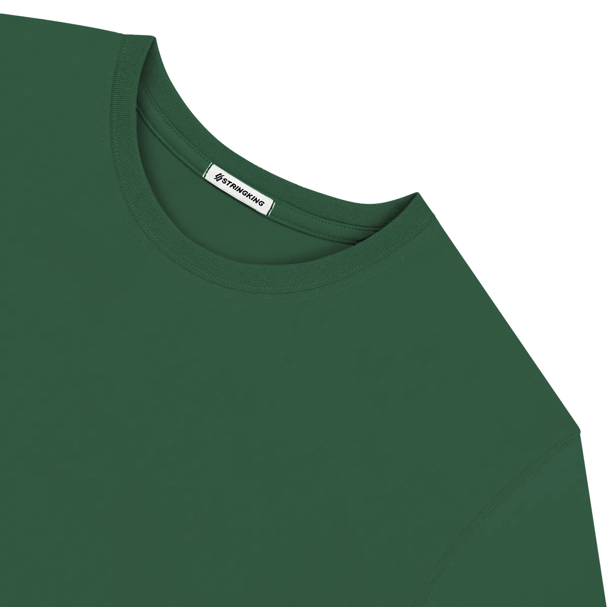 StringKing Men's StayCool Tee - Sharp Fit, Forest Green, Detail