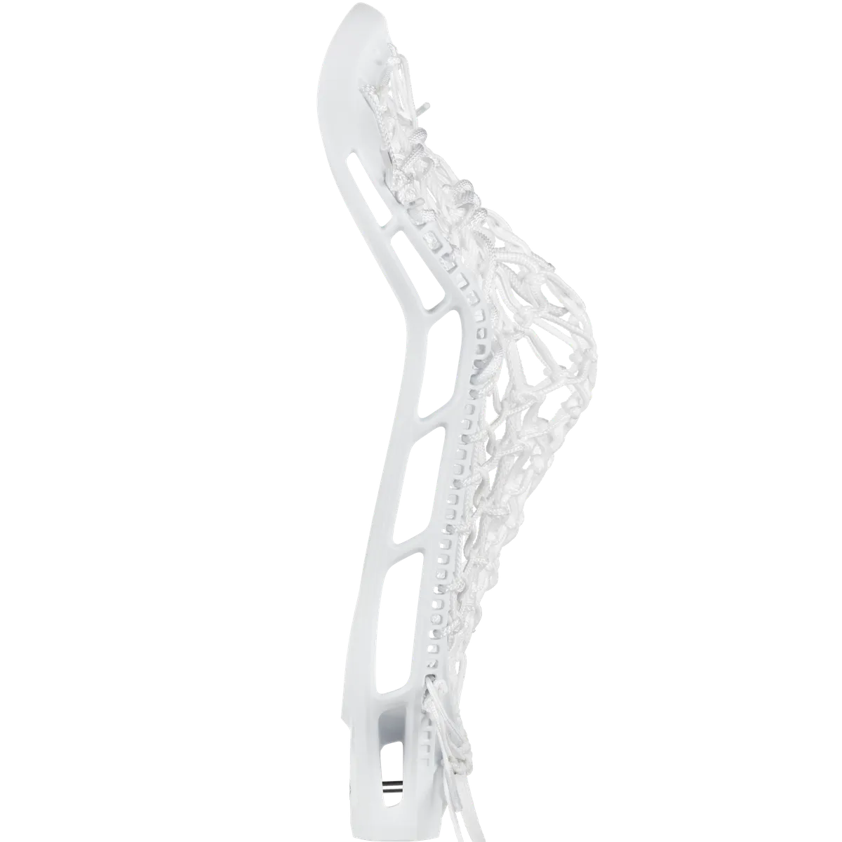 StringKing Women's Mark 2 Midfield - Strung, Mid, Tech Trad, White / White, Strung, Side
