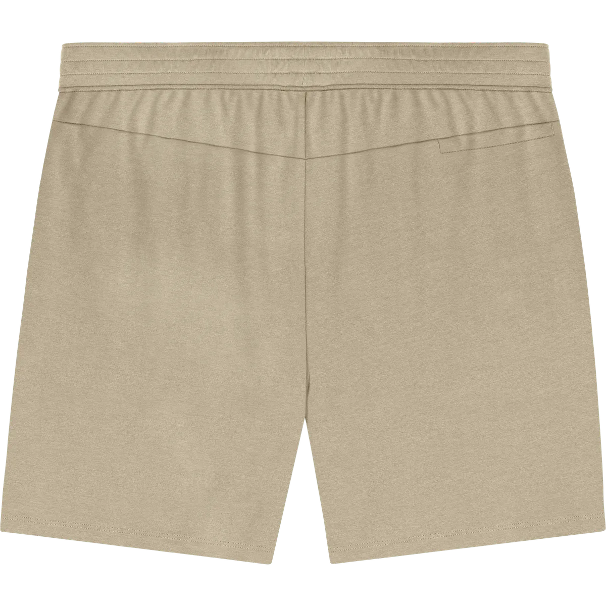 StringKing Men's Pima Cotton Sweatshort - Sharp Fit, Warm Khaki, Back