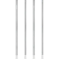 StringKing Starter Attack Shaft - 30″, Silver, Full Length, Vertical, Right, Front, Left, Back