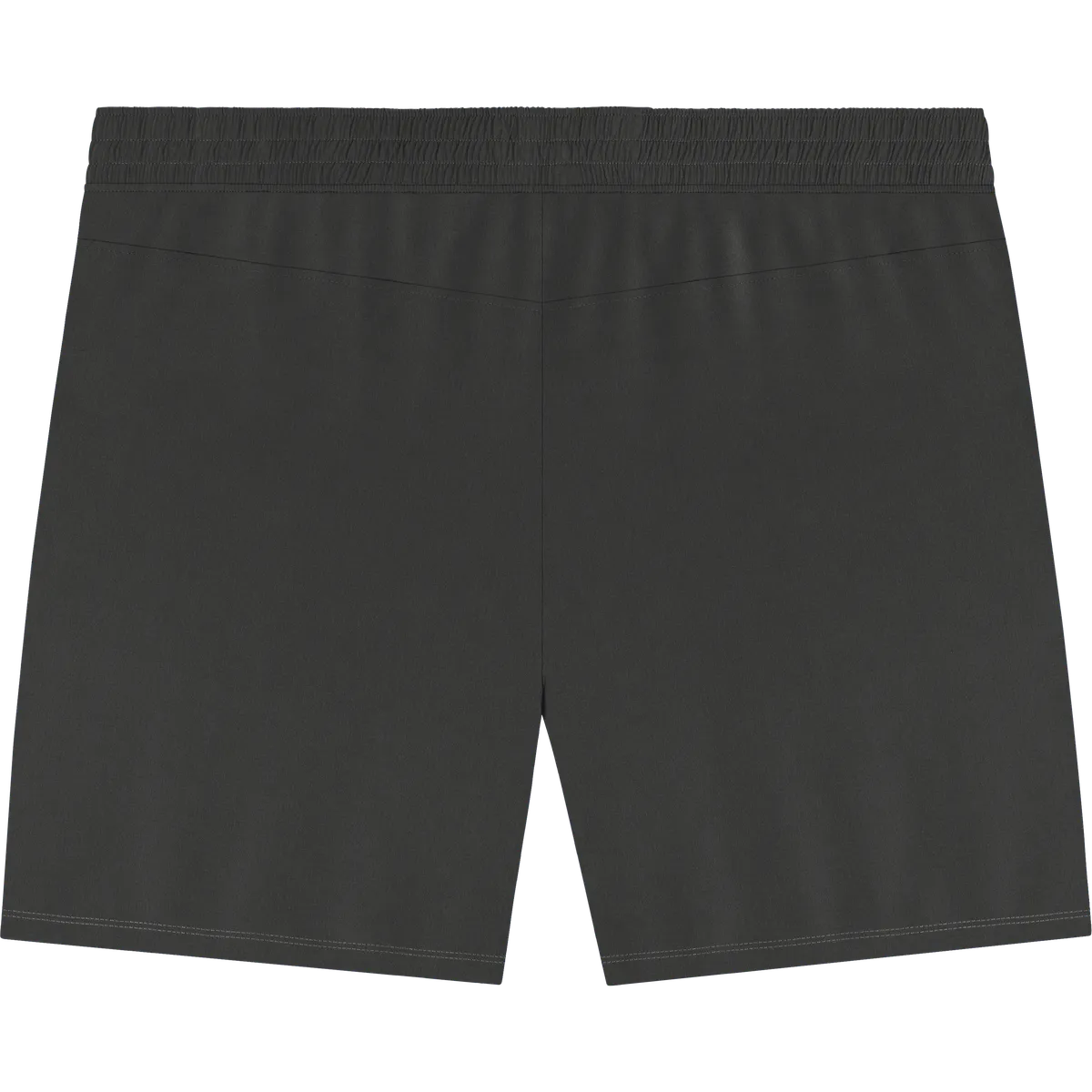StringKing Men's Nylon Game Shorts - Relaxed Fit, Black, Back