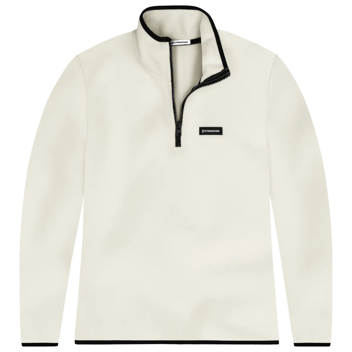 StringKing Women's Polartec Fleece Quarter Zip - Sharp Fit, Jet Stream, Front