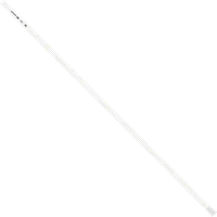 StringKing Composite 2 Pro Defense - 360 Grams, White, Full Length, Angled, Left Side, With Butt End
