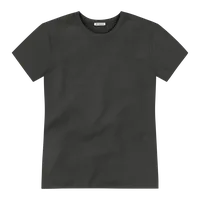 StringKing Men's Pima Cotton Short Sleeve Crewneck T-Shirt - Sharp Fit, Black, Front