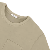 StringKing Men's Pima Cotton Short Sleeve Pocket Crewneck T-Shirt, Detail