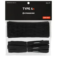StringKing Type 4 - Type 4s, Mesh Kit, Black, Packaged with Strings