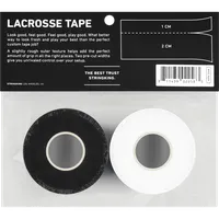 StringKing Lacrosse Tape - 2-Pack, White / Black, Packaged, Back