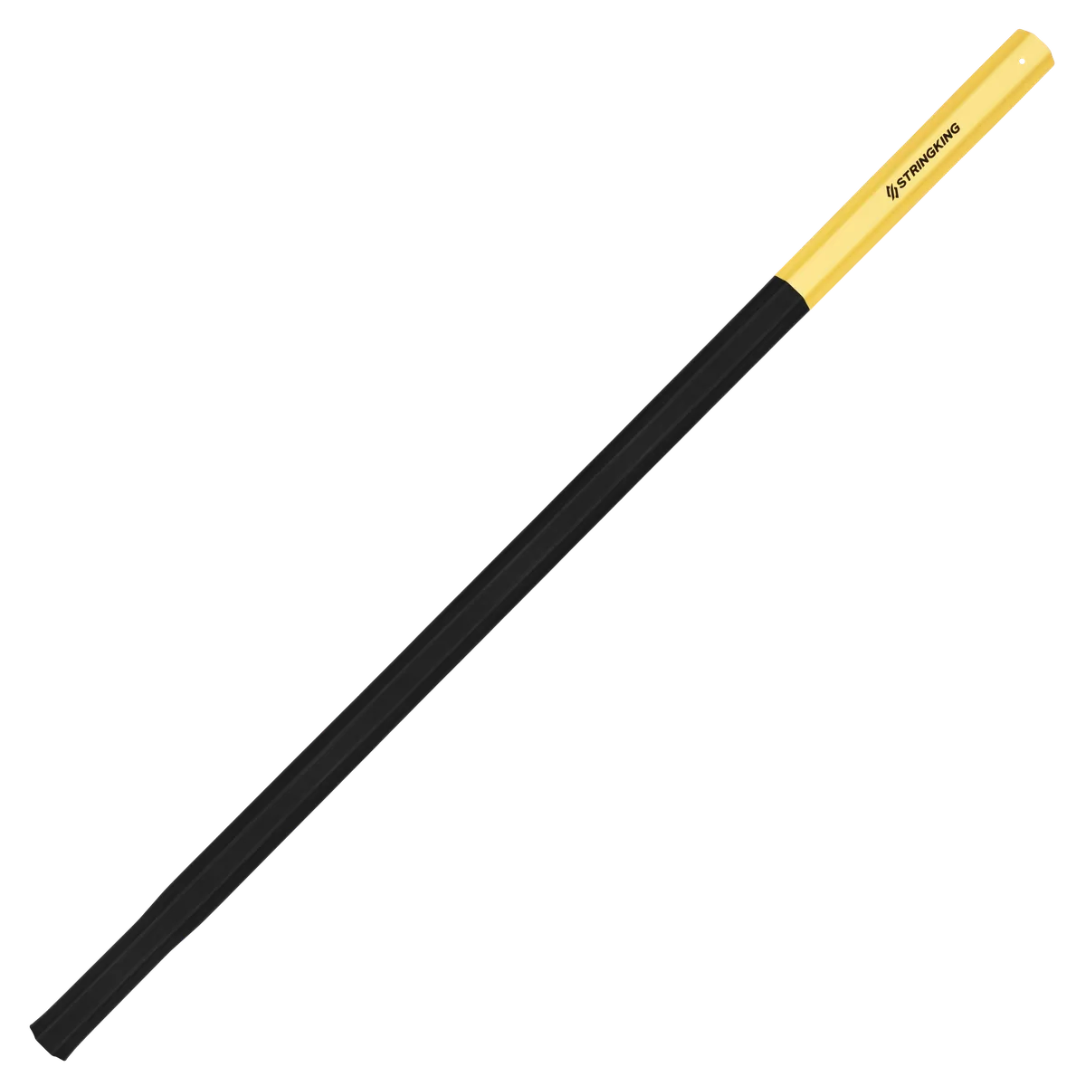 StringKing Men's Composite 2 Pro Faceoff - Bottom Lever, 175 Grams, Black / Yellow, Full Right Side