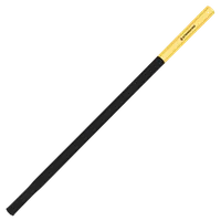 StringKing Men's Composite 2 Pro Faceoff - Bottom Lever, 175 Grams, Black / Yellow, Full Right Side