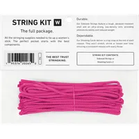 StringKing Women's String Kit - String Kit, Pink, Packaged, Back