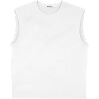 StringKing Men's StayWarm Tank Top - Relaxed Fit, White, Front