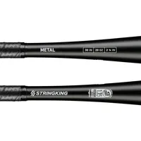 StringKing Metal USSSA - Drop 10, 30" / 20 oz, Black, Bat Details, Horizontal