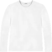 StringKing Men's StayCool Long Sleeve Tee - Sharp Fit, White, Front