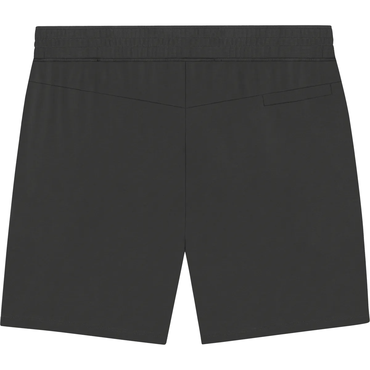 StringKing Men's Pima Terry Shorts - Sharp Fit, Black, Back