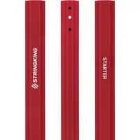 StringKing Women's Starter Junior Shaft - 28″, Red, Top Section, Right, Back, Left