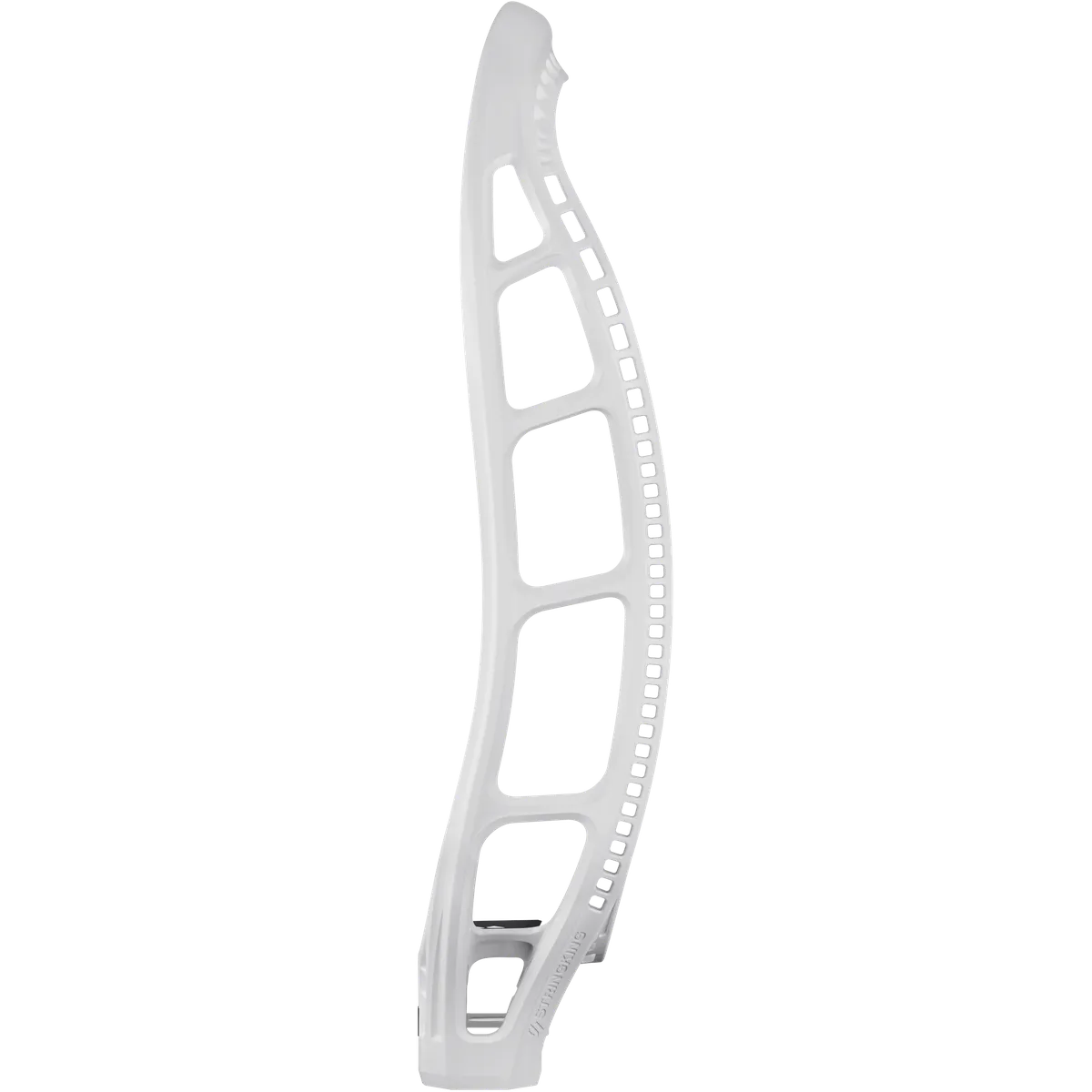 StringKing Mark 3V - Unstrung, White, Strung, Side