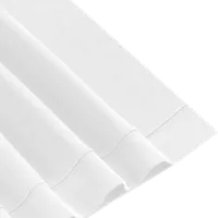 StringKing Men's Pima Terry Henley - Relaxed Fit, White, Fabric