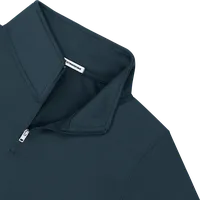 StringKing Women's FlexTech Quarter Zip - Relaxed Fit, Navy, Detail
