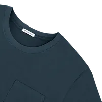 StringKing Men's Pima Cotton Short Sleeve Pocket Crewneck T-Shirt, Detail