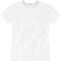 StringKing Men's Heavy Pima Cotton T-Shirt - Sharp Fit, White, Front