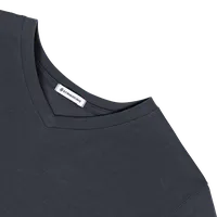 StringKing Men's FlexStyle Short Sleeve V-Neck T-Shirt - Sharp Fit, India Ink, Detail
