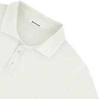StringKing Men's Pima Jersey Classic Polo - Relaxed Fit, Tofu, Detail