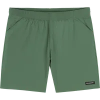 StringKing Men's Nylon Flex Shorts - Sharp Fit, Green, Front