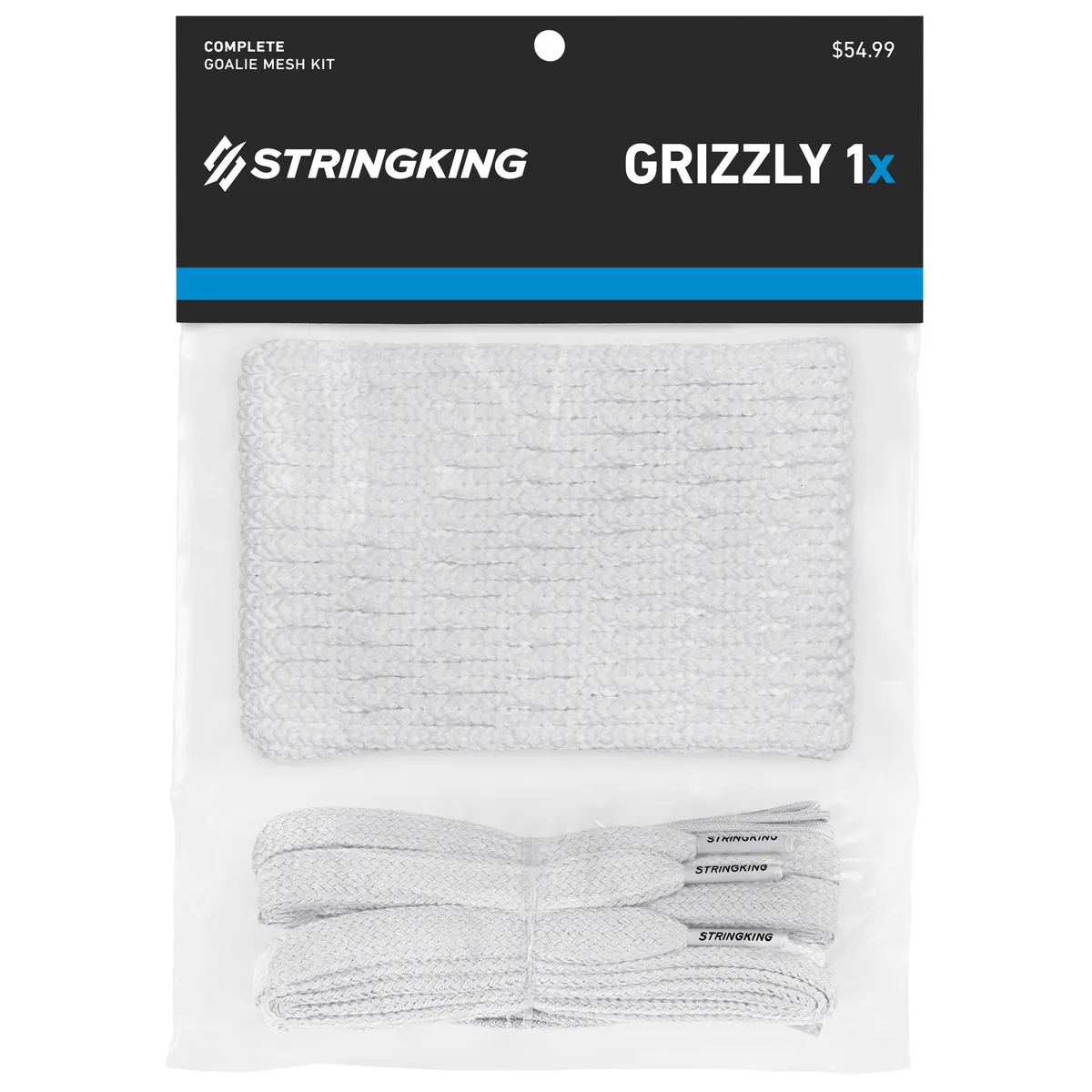 StringKing Grizzly 1 - Grizzly 1x, Mesh Kit, White, Packaged