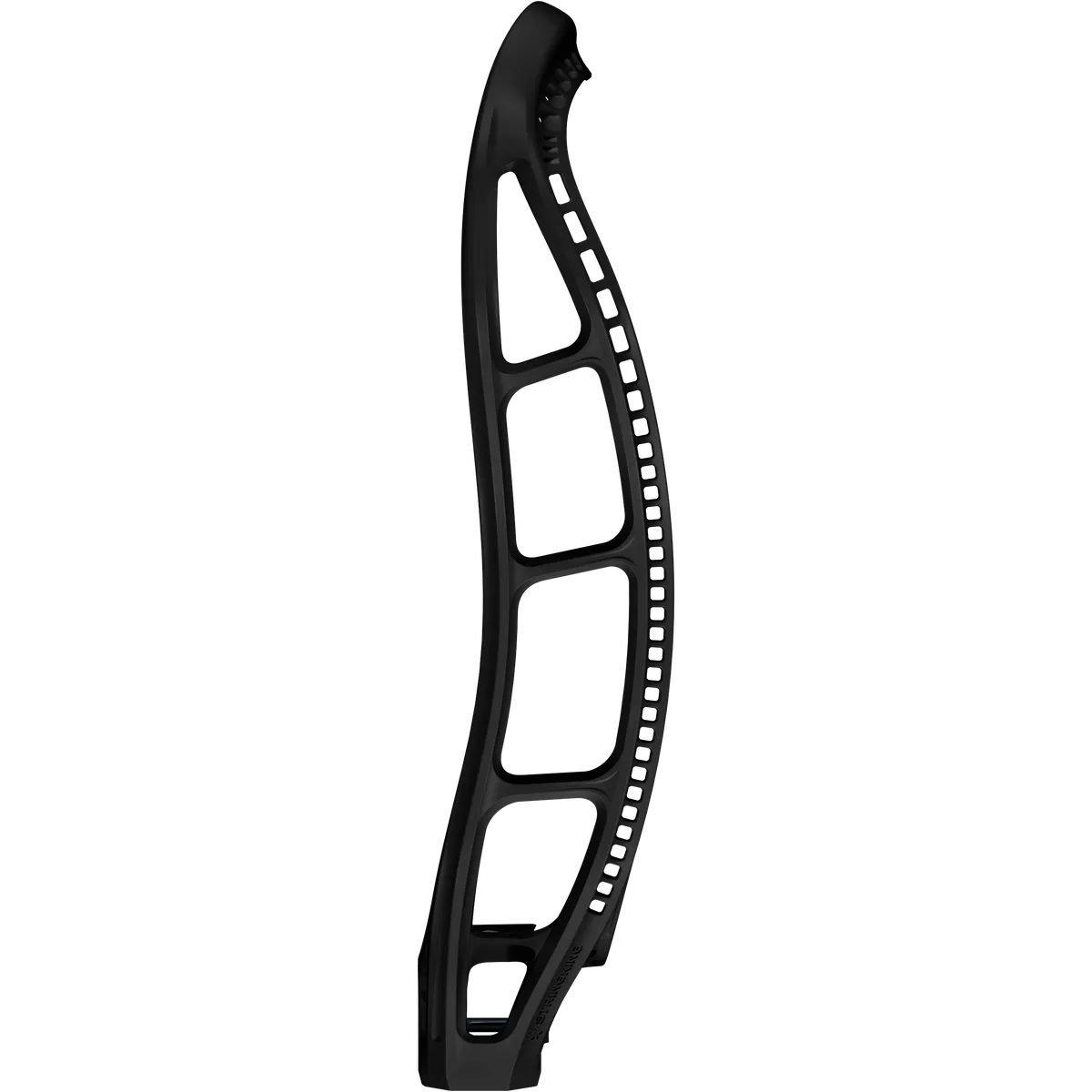 StringKing Mark 3A - Unstrung, Black, Strung, Side