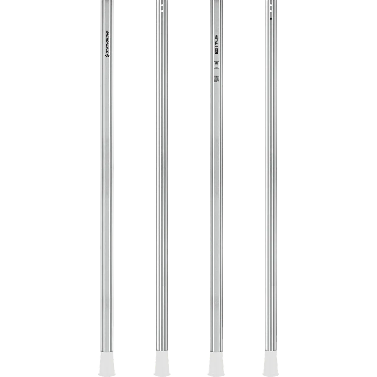StringKing Metal 3 Pro Attack - 175 Grams, Silver, Full Length, Vertical, Right, Front, Left, Back