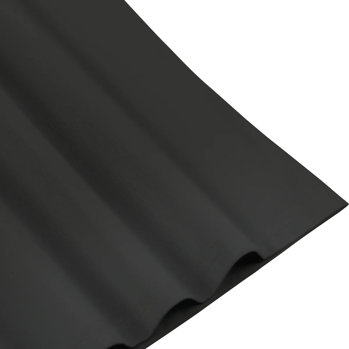 StringKing Men's StayWarm Long Sleeve T-Shirt - Sharp Fit, Black, Fabric