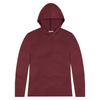 StringKing Women's FlexStyle Lightweight Hoodie - Sharp Fit, Rhubarb, Front