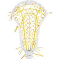 StringKing Women's Mark 2 Midfield - Strung, Mid, Tech Trad, White / Yellow, Strung, Face