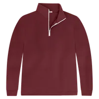 StringKing Men's FlexStyle Quarter Zip - Sharp Fit, Rhubarb, Front