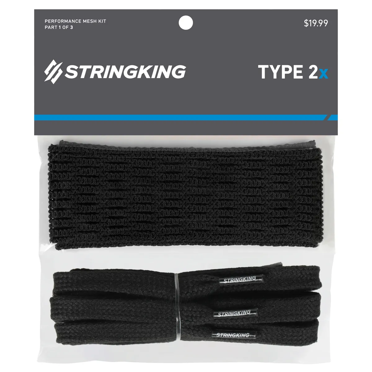 StringKing Type 2 - Type 2x, Mesh Kit, Black, Packaged with Strings