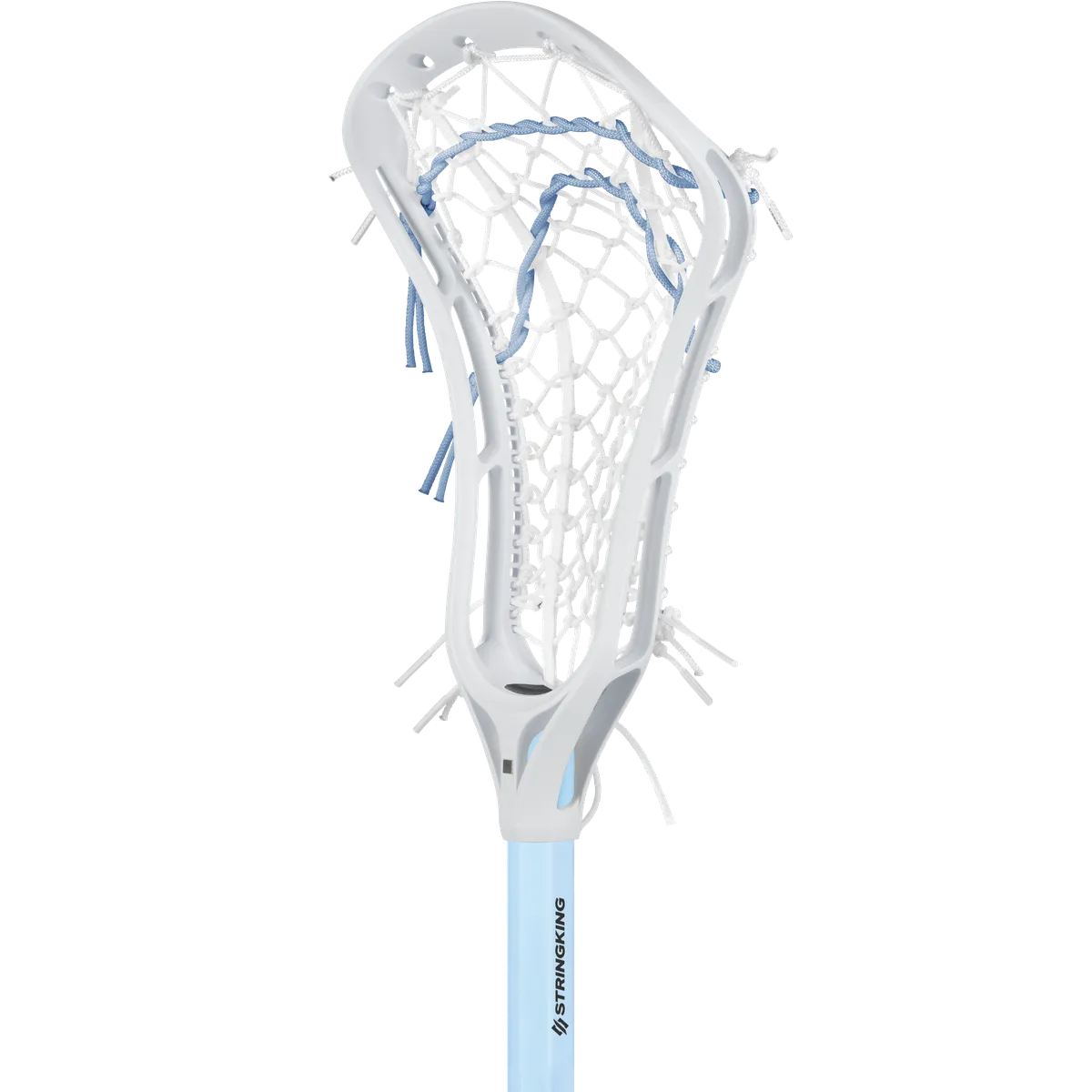StringKing Women's Complete - Stock, Legend, Composite 2, Mid, Tech Trad, White / Carolina, Angled