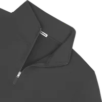 StringKing Men's FlexTech Quarter Zip - Relaxed Fit, Black, Detail